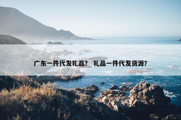 广东一件代发礼品？ 礼品一件代发货源？