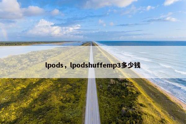 lpods，lpodshuffemp3多少钱