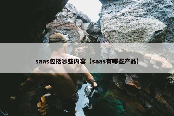 saas包括哪些内容（saas有哪些产品）