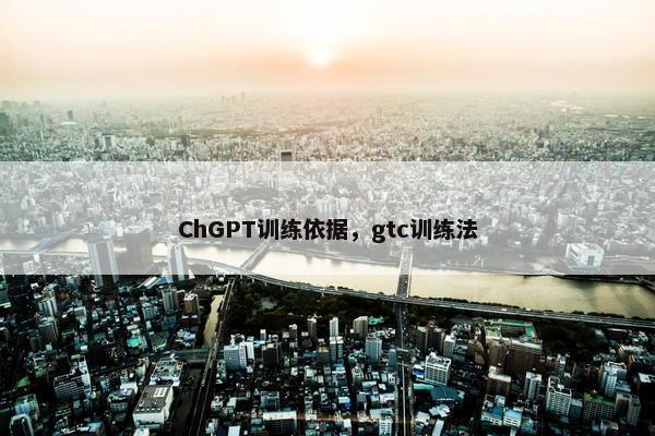 ChGPT训练依据,gtc训练法