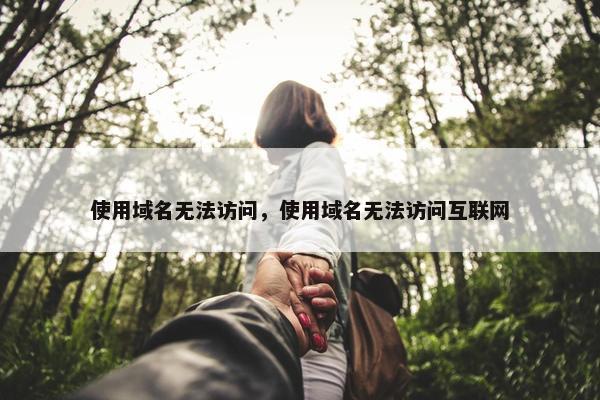 使用域名无法访问,使用域名无法访问互联网