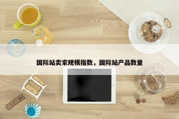 国际站卖家规模指数，国际站产品数量