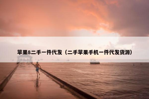 苹果8二手一件代发（二手苹果手机一件代发货源）